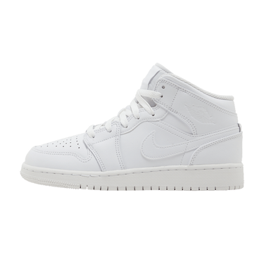 Air Jordan 1 Mid Triple White (2023) (GS)