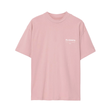 ALLSAINTS Backstage T-Shirt Woodrose Pink - M033PF-10501 - View 1 | Next Step