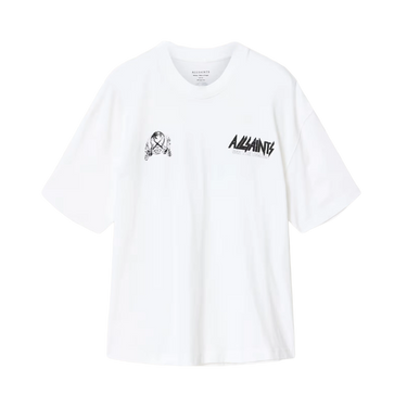 ALLSAINTS Chromium T-Shirt Ashen White - M001PF-7266 - View 1 | Next Step