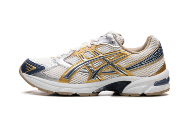 ASICS Gel-1130 Cream Pure Silver Gold Blue - 1203A787-100 - View 1 | Next Step