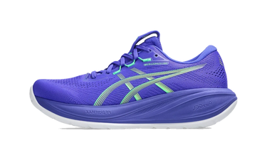 ASICS Gel-Cumulus 28 Cobalt Burst Illuminate Green - 1011C143-401 - View 1 | Next Step