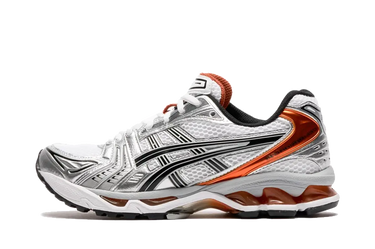 ASICS Gel-Kayano 14 White Piquant Orange - 1201A019-109 - View 1 | Next Step