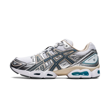 ASICS Gel-Nimbus 9 White Steel Grey | Next Step