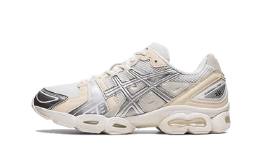 ASICS Gel-Nimbus 9 Wind And Sea White Silver - 1201A801-100 - View 1 | Next Step