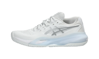 ASICS Gel-Resolution X Clay White Pure Silver - 1042A277-100 - View 1 | Next Step