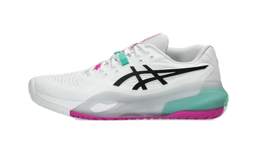 ASICS Gel-Resolution X White Aurora Green - 1041A481-103 - View 1 | Next Step