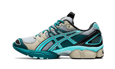 ASICS UB3-S Gel-Nimbus 9 Kiko Kostadinov Piedmont Grey Aruba Blue - 1201A442-020 - View 1 | Next Step