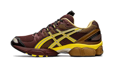 ASICS UB3-S Gel Nimbus 9 Rum Raisin Green Sheen - 1201A442-600 - View 1 | Next Step