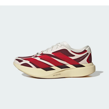 Adidas Adizero EVO SL EXO Suede Off White Better Scarlet Maroon - KZ9006 - View 1 | Next Step