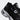 Adidas Astir Black Silver White - View 8 | Next Step
