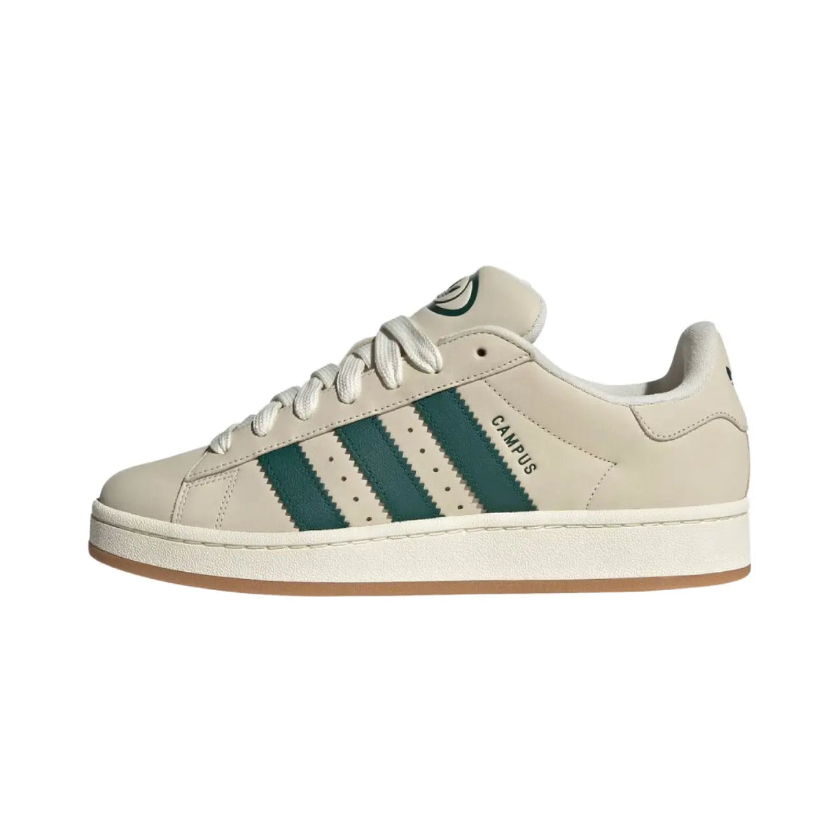 Adidas Campus 00s Cream White Collegiate Green