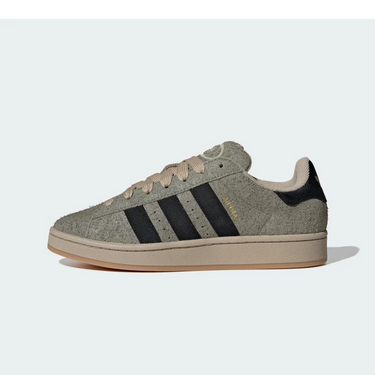 Adidas Campus 00s Silver Pebble Black Stone Khaki - KI0930 - View 1 | Next Step