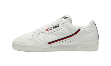 Adidas Continental 80 White Scarlet Navy - G27706 - View 1 | Next Step