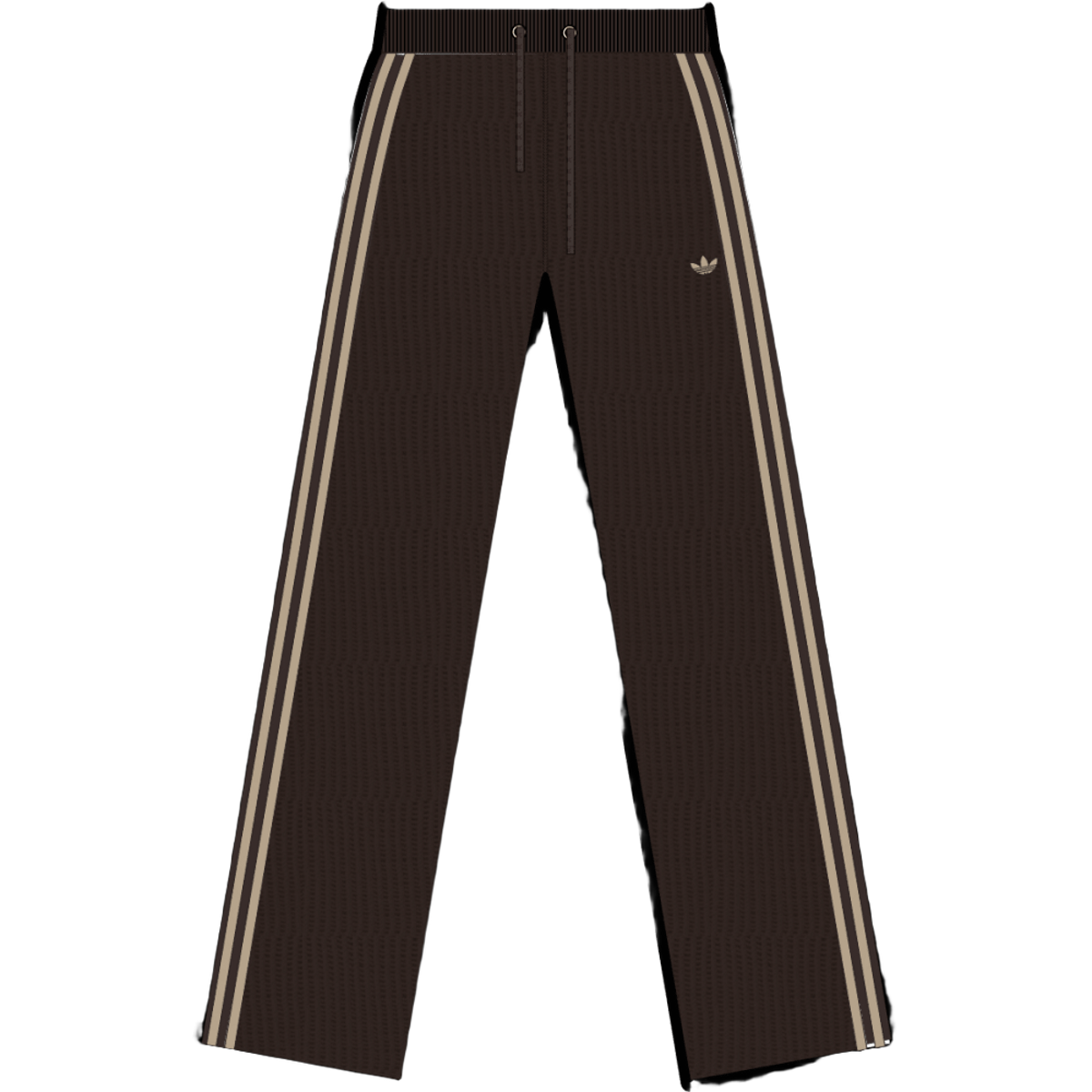 Adidas Crochet Track Pants Aurora Coffee Magic Beige