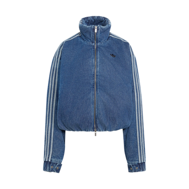 Adidas Firebird Denim Jacket Indigo - KT4232 - View 1 | Next Step