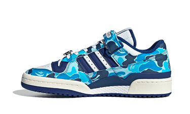Adidas Forum 84 Low Bape 30th Anniversary Blue Camo - ID4772 - View 1 | Next Step