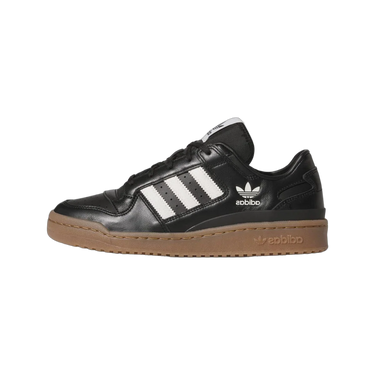 Adidas Forum Low Core Black White Gum - JQ0208 - View 1 | Next Step