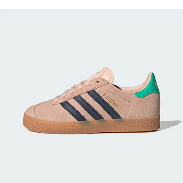Adidas Gazelle Blush Pink Night Indigo Green (PS) - KI4031 - View 1 | Next Step
