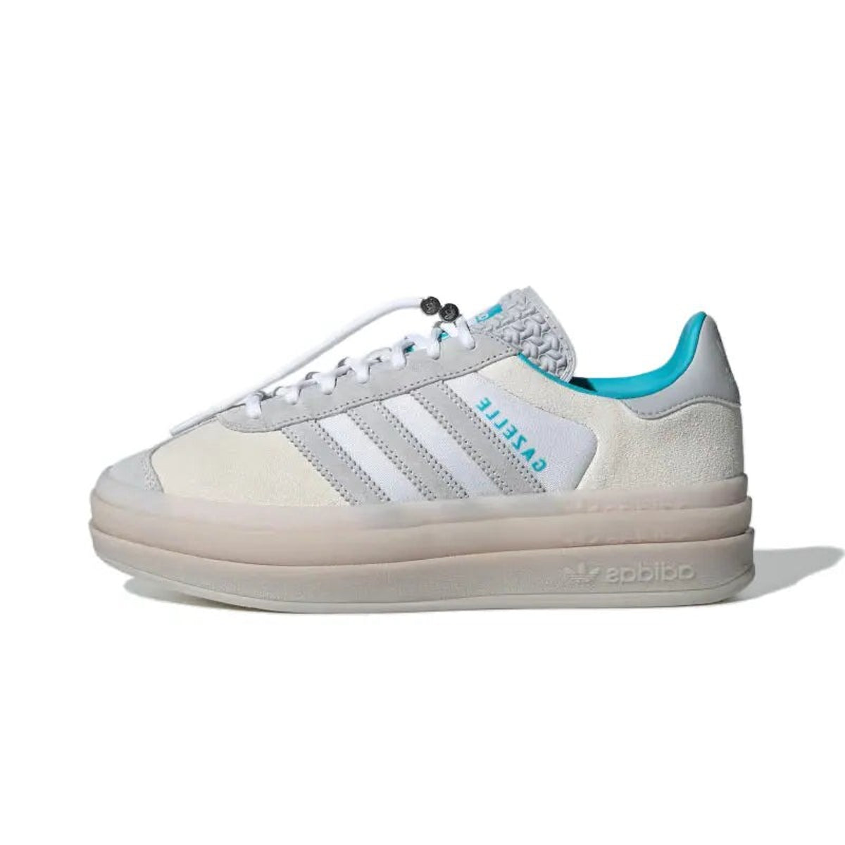 Adidas Gazelle Bold Cloud White Light Blue (Women's)