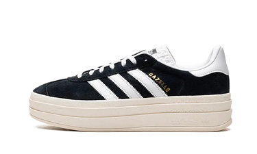 Adidas Gazelle Bold Core Black White - HQ6912 - View 1 | Next Step
