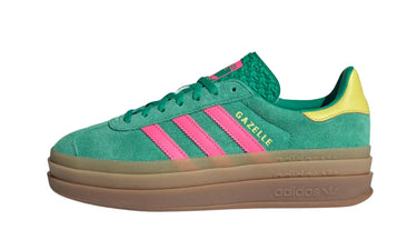 Adidas Gazelle Bold Court Green Lucid Pink | Next Step