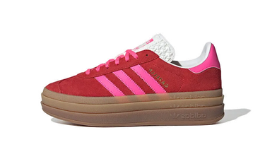 Adidas Gazelle Bold Red Pink - IH7496 - View 1 | Next Step