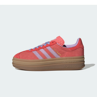 Adidas Gazelle Bold Semi Flash Red Powder Plum - IH4212 - View 1 | Next Step