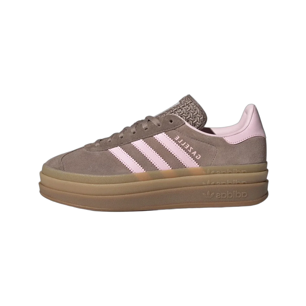 Adidas Gazelle Bold Trace Brown Clear Pink (Women's)