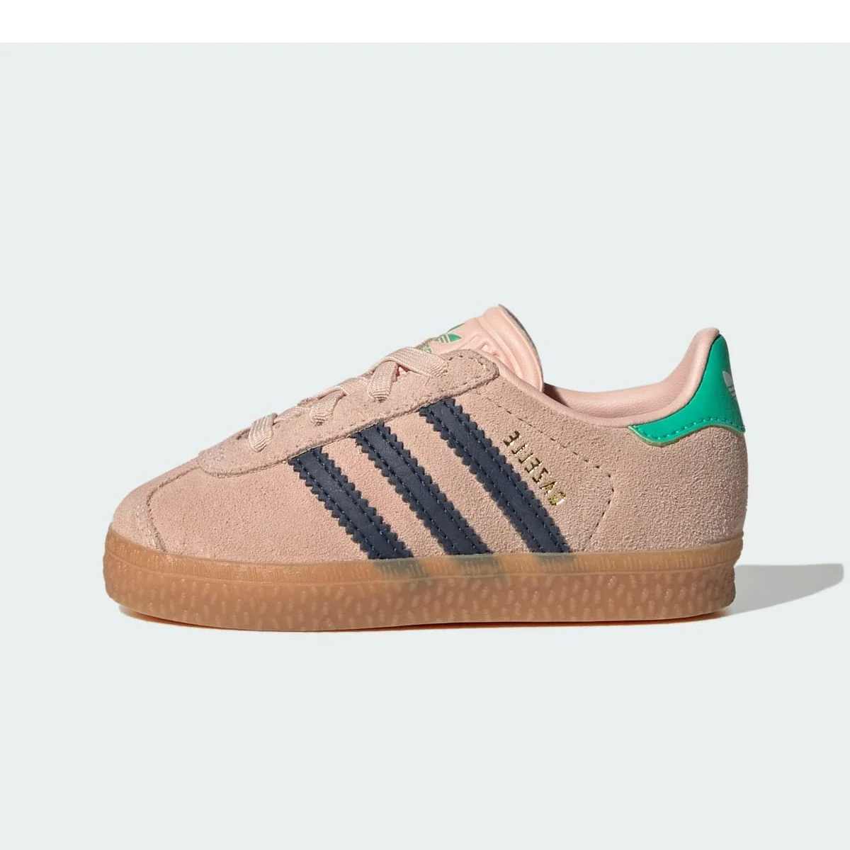 Adidas Gazelle Comfort Closure Blush Pink Night Indigo Green (TD)