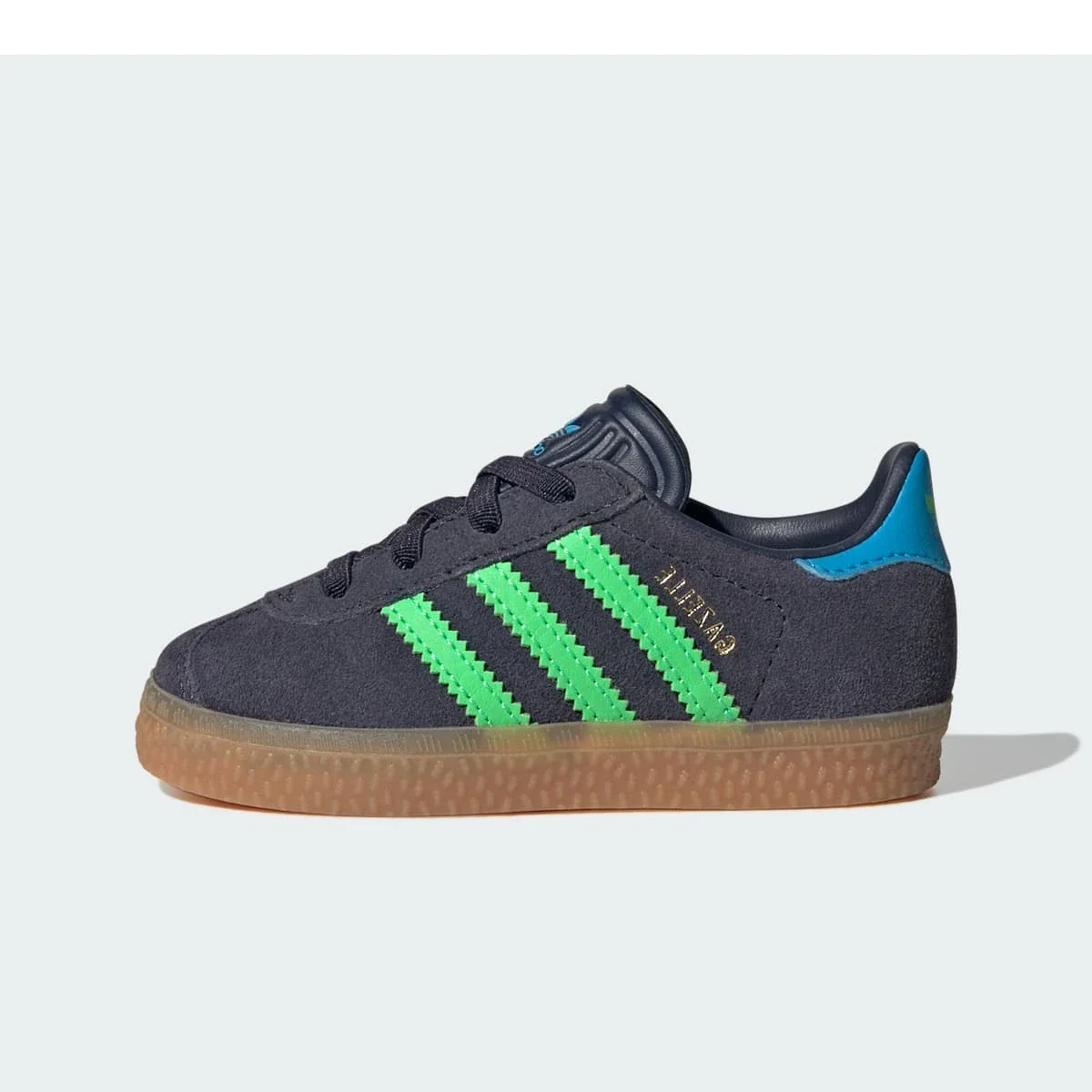 Adidas Gazelle Comfort Closure Shadow Navy Screaming Green (TD)