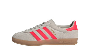 Adidas Gazelle Indoor Beige Lucid Red - JR3840 - View 1 | Next Step