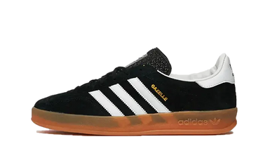 Adidas Gazelle Indoor Black White Gum - H06259 - View 1 | Next Step