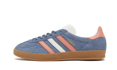 Adidas Gazelle Indoor Blue Orange - IG1640 - View 1 | Next Step