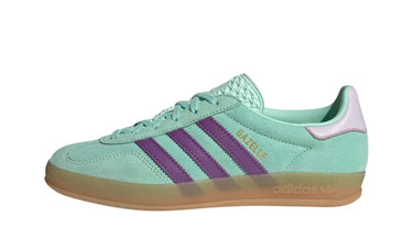 Adidas Gazelle Indoor Clear Mint Active Purple - JQ0192 - View 1 | Next Step