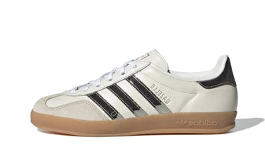 Adidas Gazelle Indoor Cloud White Silver Metallic Gum - JH6058 - View 1 | Next Step