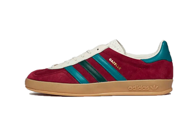 Adidas Gazelle Indoor Collegiate Burgundy Arctic Fuchsia - IG4996 - View 1 | Next Step