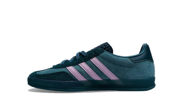 Adidas Gazelle Indoor Collegiate Green Pink Strata Gold Metallic - JR2195 - View 1 | Next Step