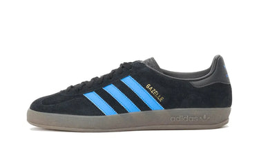 Adidas Gazelle Indoor Core Black Blue Gum - JQ2692 - View 1 | Next Step