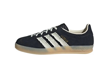 Adidas Gazelle Indoor Core Black Cream White Gum - JS1412 - View 1 | Next Step