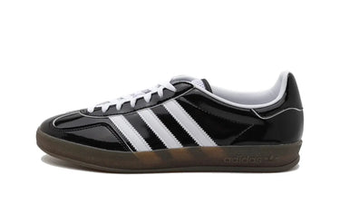 Adidas Gazelle Indoor Core Black Patent Leather - JQ8124 - View 1 | Next Step