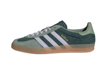 Adidas Gazelle Indoor Mineral Green Silver - JI0323 - View 1 | Next Step