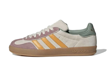 Adidas Gazelle Indoor Off White Preloved Yellow - ID1007 - View 1 | Next Step