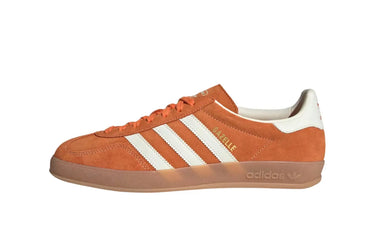 Adidas Gazelle Indoor Orange Off White Gold Metallic - JQ8392 - View 1 | Next Step