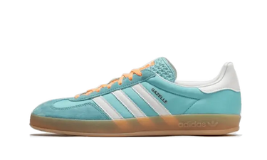 Adidas Gazelle Indoor Preloved Blue White Gum - HQ9017 - View 1 | Next Step