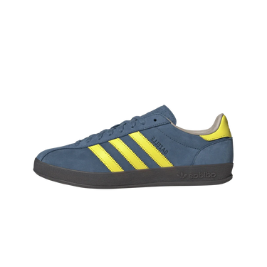 Adidas Gazelle Indoor Pro Shocking Yellow Charcoal - JR8838 - View 1 | Next Step