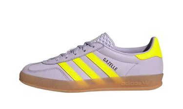 Adidas Gazelle Indoor Silver Dawn Solar Yellow - IH5492 - View 1 | Next Step