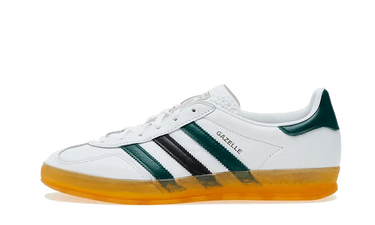 Adidas Gazelle Indoor White Collegiate Green - IE2957 - View 1 | Next Step