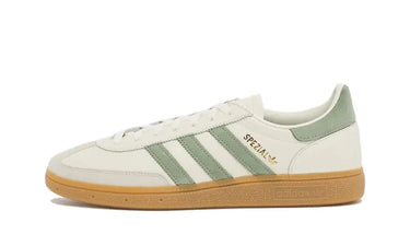Adidas Handball Spezial Off White Silver Green - IF9730 - View 1 | Next Step