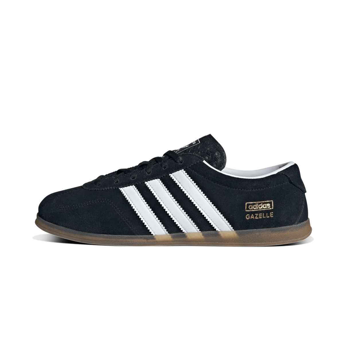 Adidas Mujer Gazelle Lo Pro Black White Gum (Women's)