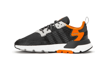 Adidas Nite Jogger Cordura Black Orange - EE5549 - View 1 | Next Step